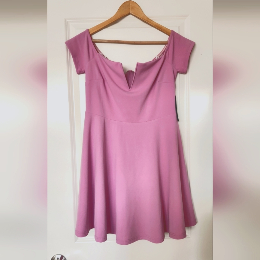 Lulu's off shoulder dress